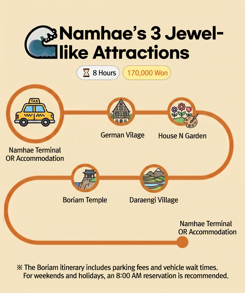 Course 1 - Top 3 Must-Visit Spots